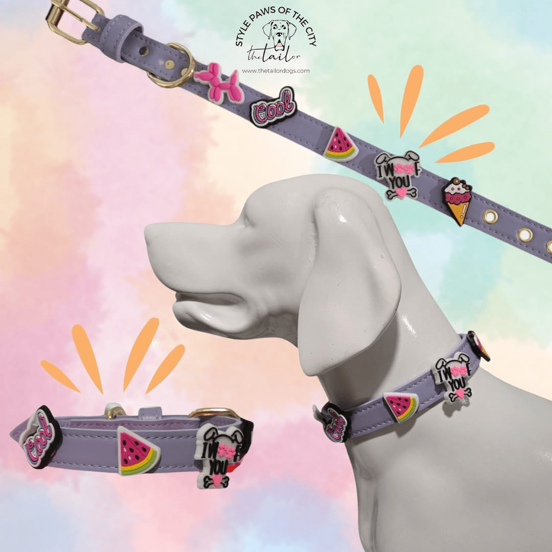 Vegan Leather Happy Collar